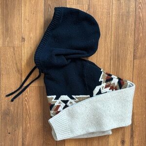Aztec Old Navy Hooded Sweater - Medium